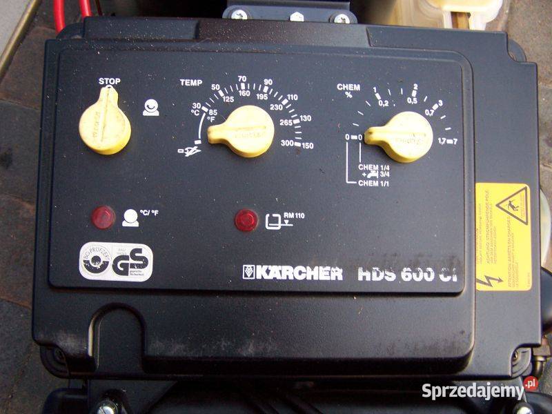 Myjka ciśnieniowa KARCHER HDS 600Ci 895 1295 Myjki ciśnieniowe wielkopolskie Zduny
