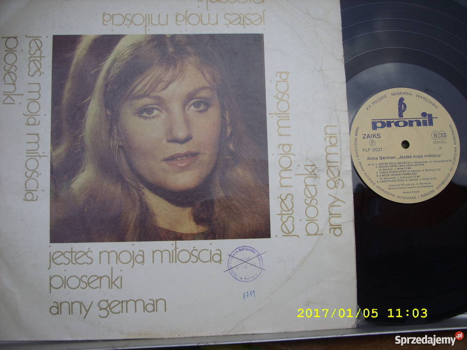LP pop ANNA GERMANJESTES MOJA MILOSCIA Wołów