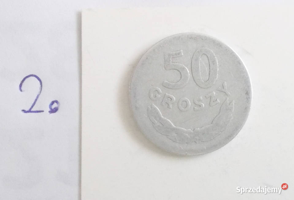 obiegowe 50 groszy 1949 prl obiegowe monety z Pozostałe Bydgoszcz