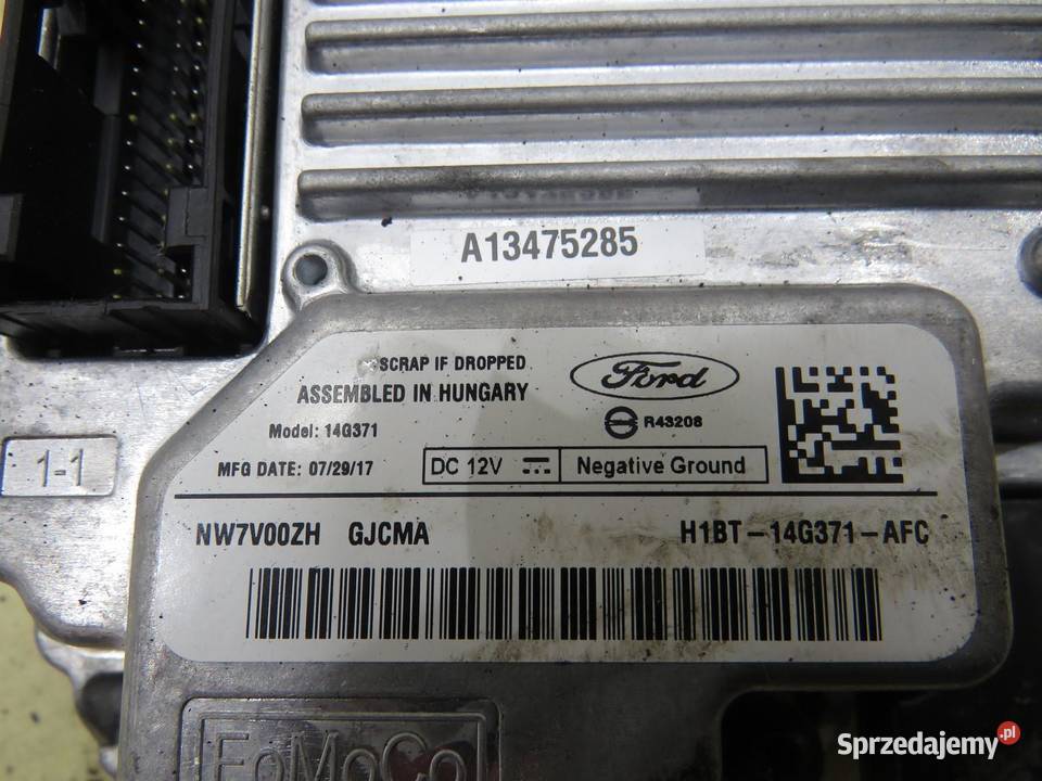 MODUŁ NAWIGACJI FORD FIESTA MK8 H1BT14G371AFC lubelskie sprzedam