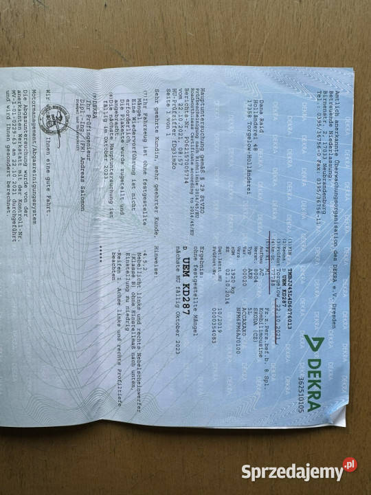koda Yeti 14TSi122SerwisowanyBezwypadkowyNowy nieuszkodzony Szczecin sprzedam