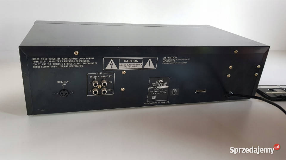 JVC TD W110 magnetofon casette deck wielkopolskie Międzychód sprzedam