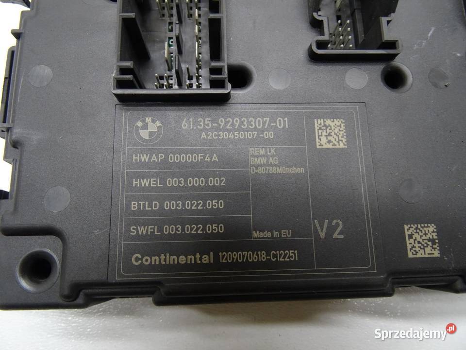 MODUŁ STEROWNIK REM 9293307 BMW F20 F21 F30 F31 małopolskie