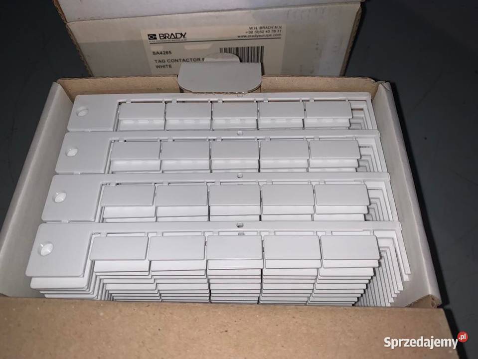 Brady Tag contactor 9x20 non adhesive x3 pack x Warszawa