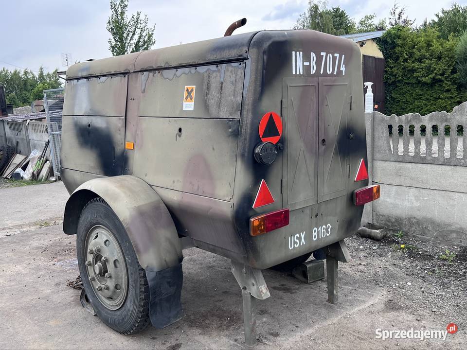 Agregat prądotwórczy PAD 36 kW z Wojska Narzędzia Rudunki