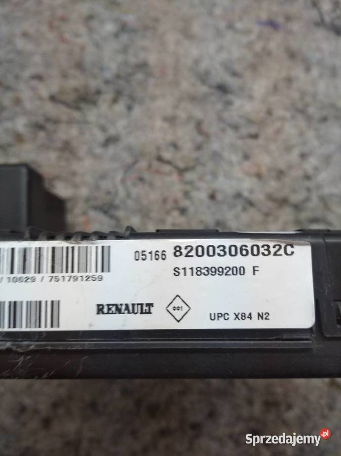 SCENIC II MEGANE II MODUŁ UPC X84 N2 układ elektryczny silnika Swarzędz