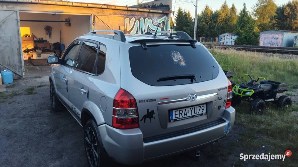 Śliczny hunday tucson 2005 2006 20 benzyna Lpg Częstochowa