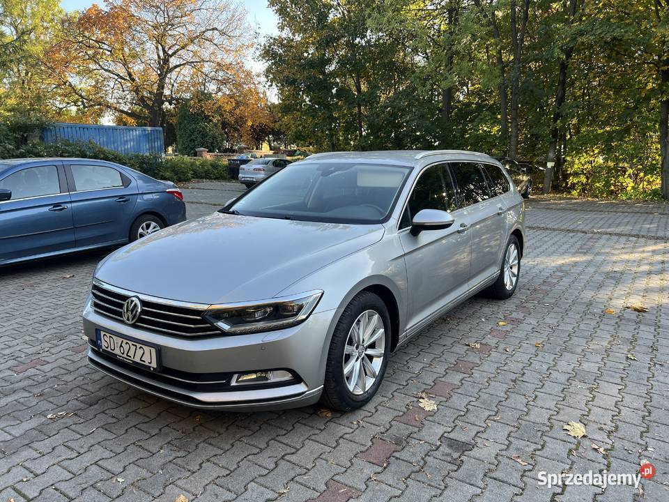 VW PASSAT B8 KOMBI 20 TDI HIGHLINE DSG SALON Dąbrowa Górnicza