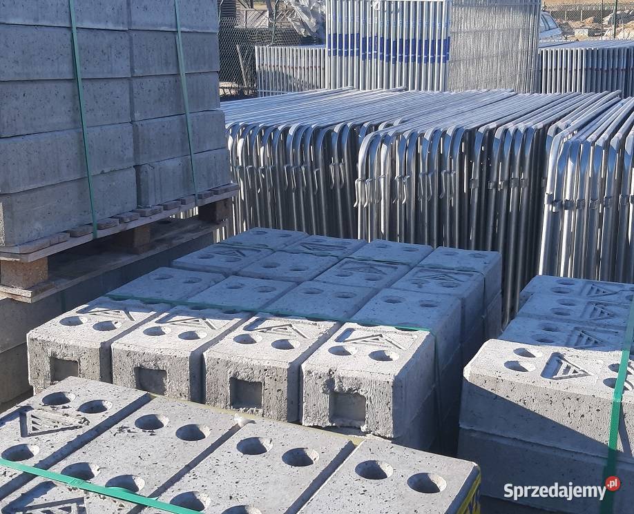 Ogrodzenie budowlane z blachy trapezowej