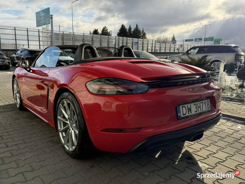 Porsche 718 Boxster 300 PDK Guards Red małopolskie Węgrzce