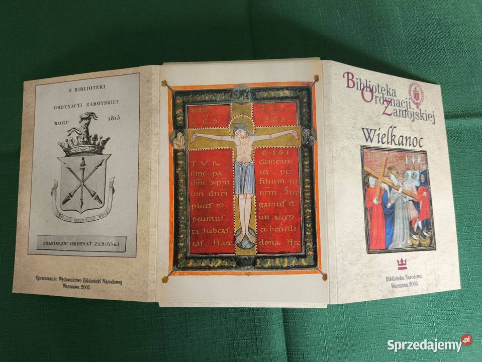 Karnet 8 pocztówek Wielkanocnych