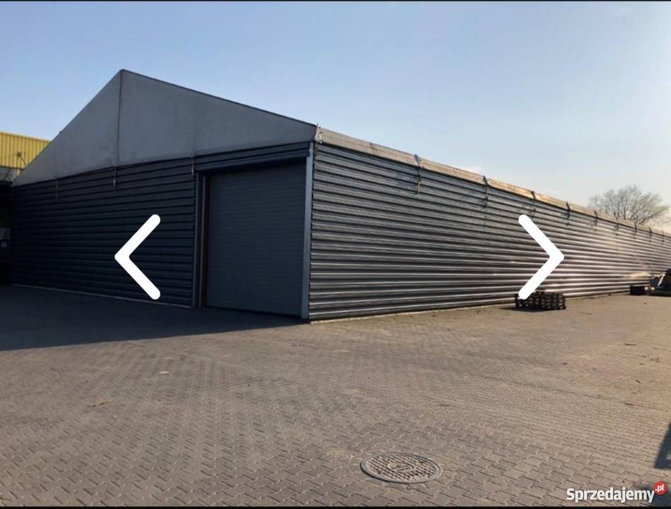 Hala namiotowa 1000m2 Biznes i Przemysł Łowicz