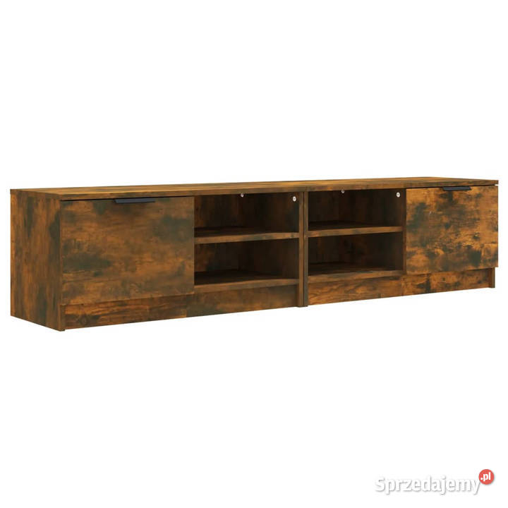 Szafka pod telewizor 2 przydymiony dąb 80x35x365 Warszawa