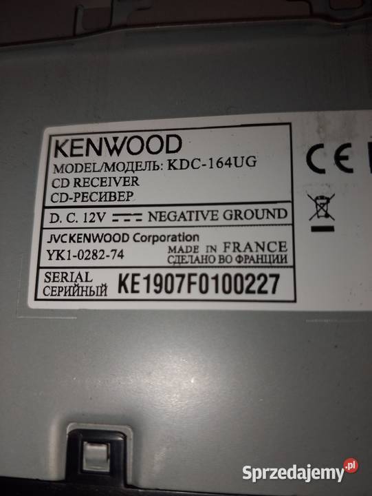 Radio samochodowe kenwood