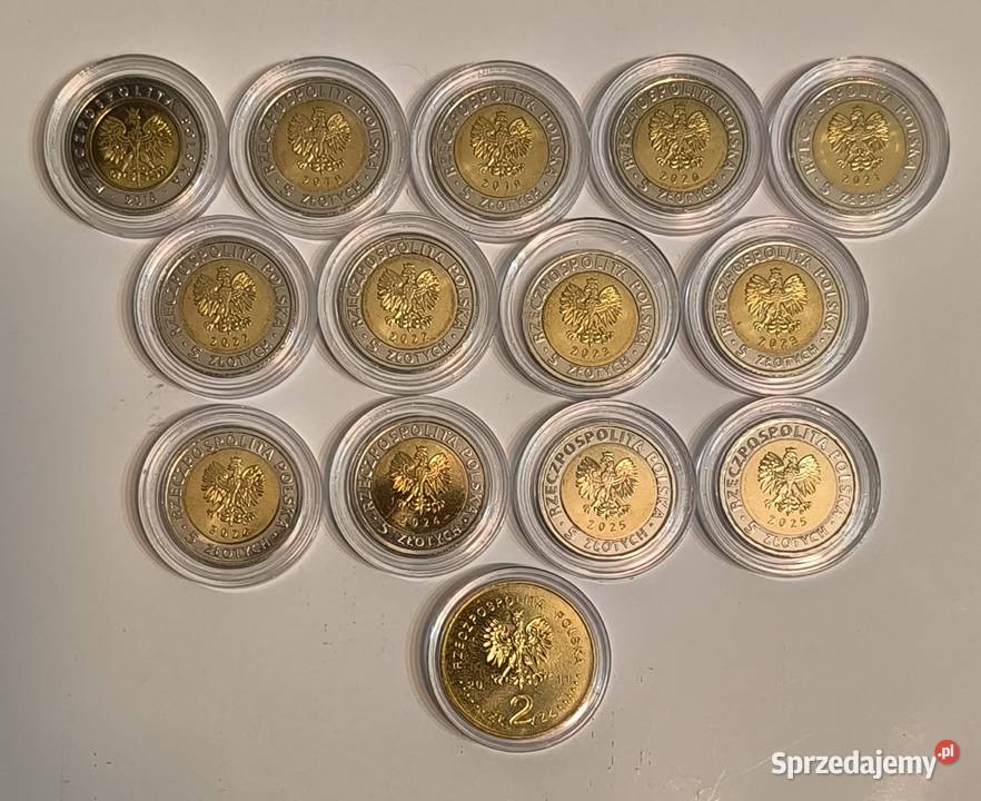 5 13 monet z serii Odkryj Polskę 2018 2025r 2 Lębork sprzedam