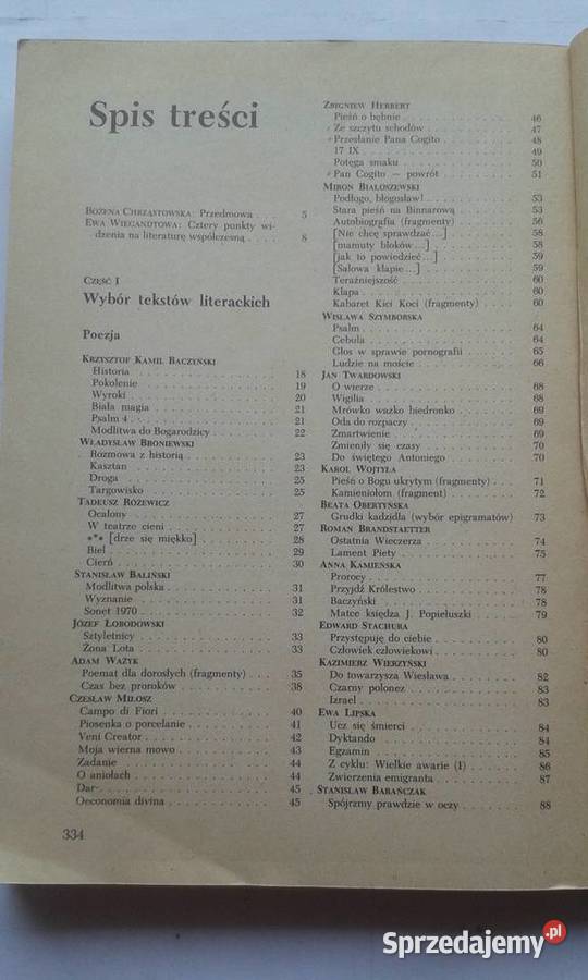 Literatura współczesna źle obecna w szkole Rok wydania 1991 Gdynia