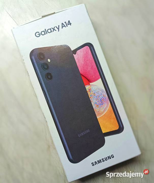 Samsung Galaxy A14 - NOWY - 4 GB/ 6 GB / Black