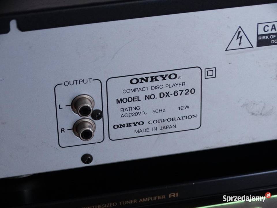 CD Onkyo DX6720 pilot sprawny WYSYŁKA Odtwarzacze CD i MD Jasło