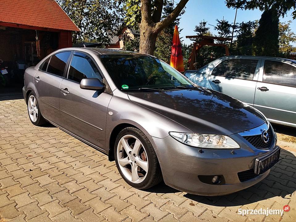 Mazda 6 SPRAWNA KLIMA 23 Benzyna Sportowa Bez Zduńska Wola sprzedam