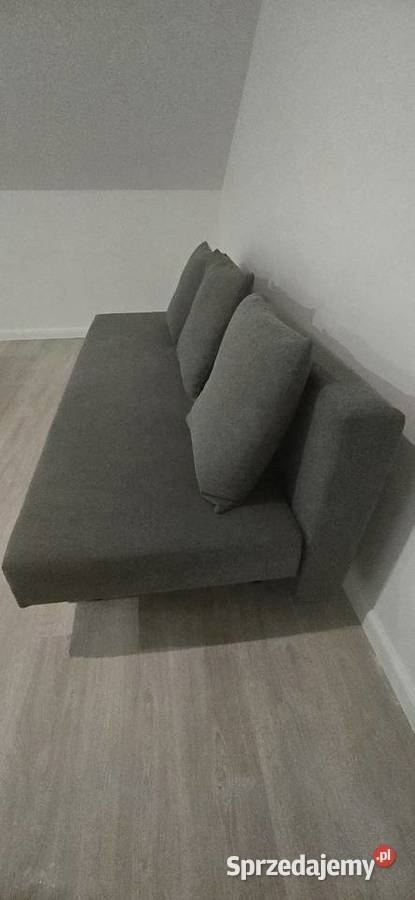 Kanapa rozkładana Ikea Alvdalen grafitowa stan 49cm Garcz