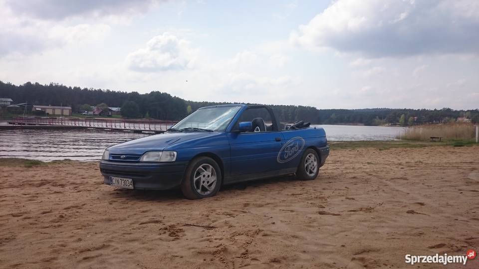 Ford Escort cabrio śliczny skóra gaz zabawka na blokada skrzyni biegów Escort Starachowice