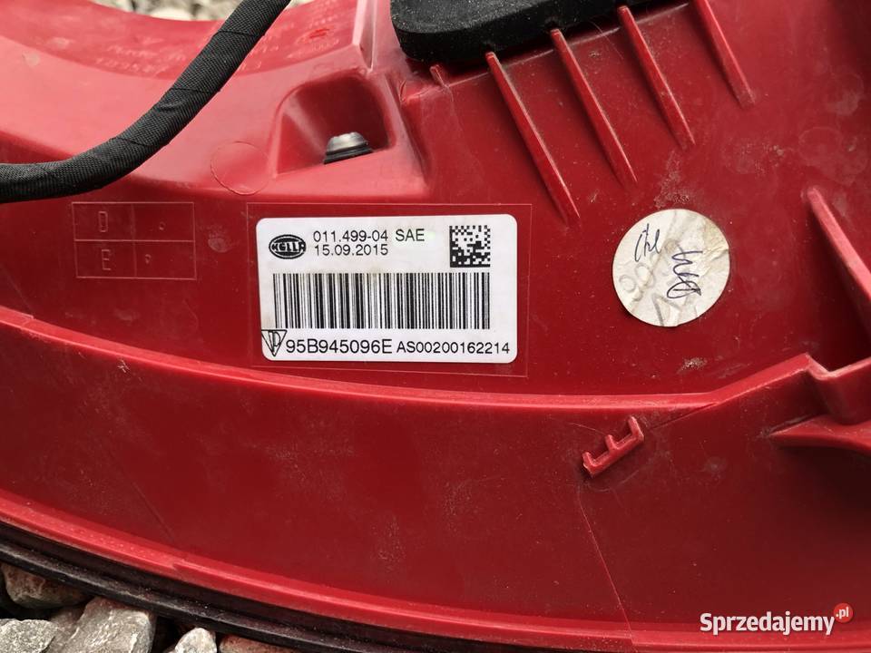 Lampy tylne Porsche Macan komplet lampy tylne Kraśnik