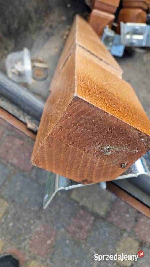 4 mocne porządne nogi dębowe Stołowe sprzedam