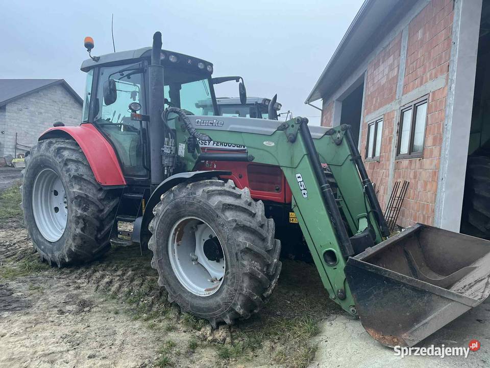 Zetor 7045 Z ŁadowaczemJohn Deere 6820 Koniecpol