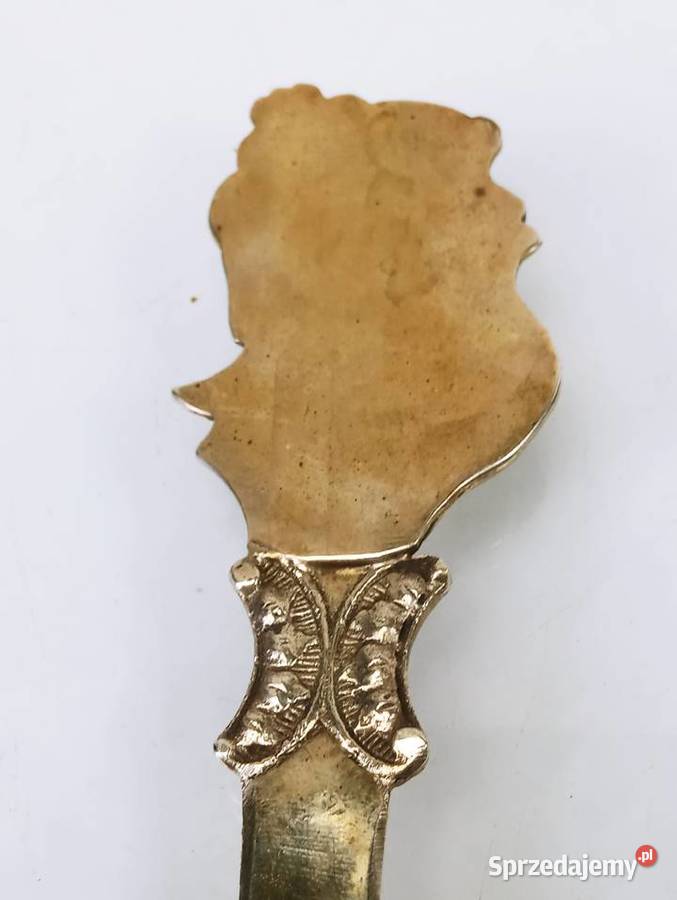 Nóż do papieru Secesja Wiedeń Srebro 800 Nowa Sól