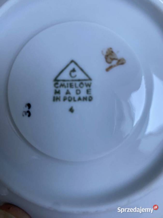 Ćmielów porcelana filiżanki Rabka-Zdrój