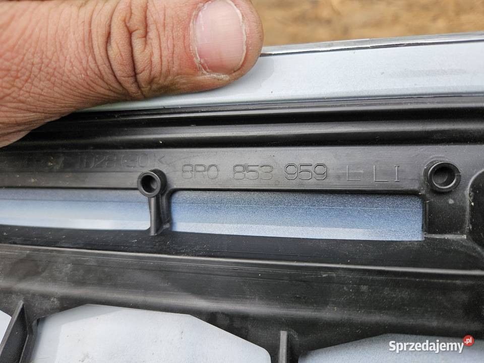 AUDI Q5 8R0 LISTWA CHROM DRZWI LEWY PRZÓD LEWA Międzychód