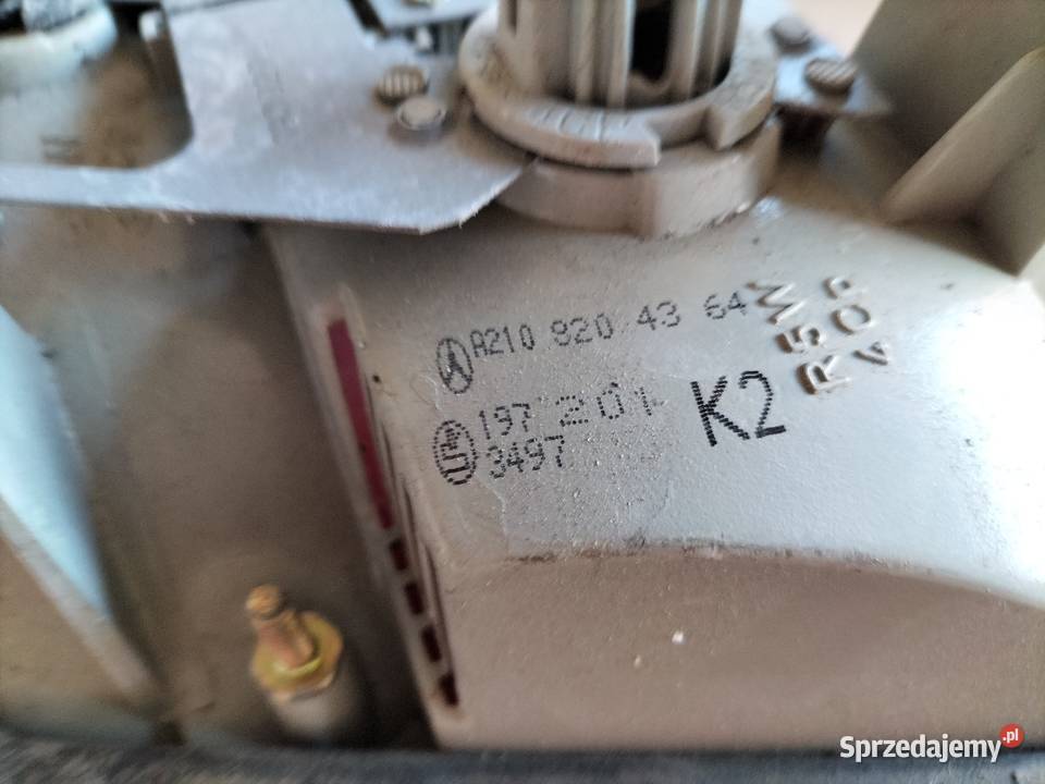 LAMPA LEWY TYŁ MERCEDES W210 lampy tylne Kamień-Kolonia