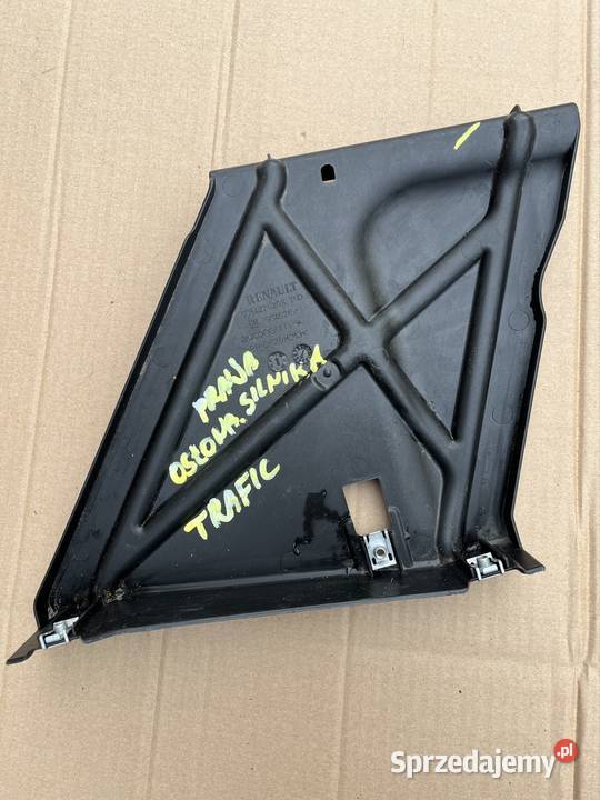 OSŁONA SILNIKA BOCZNA PRAWA RENAULT TRAFIC wielkopolskie Międzychód sprzedam