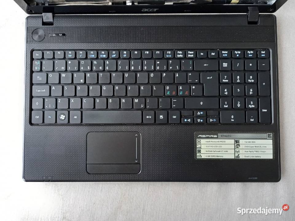 Laptop acer Aspire 5742 model PEW71 Tomaszów Lubelski