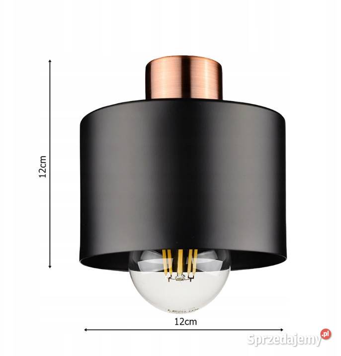 LAMPA WISZĄCA SUFITOWA ŻYRANDOL poczwórna czarna Choroszcz