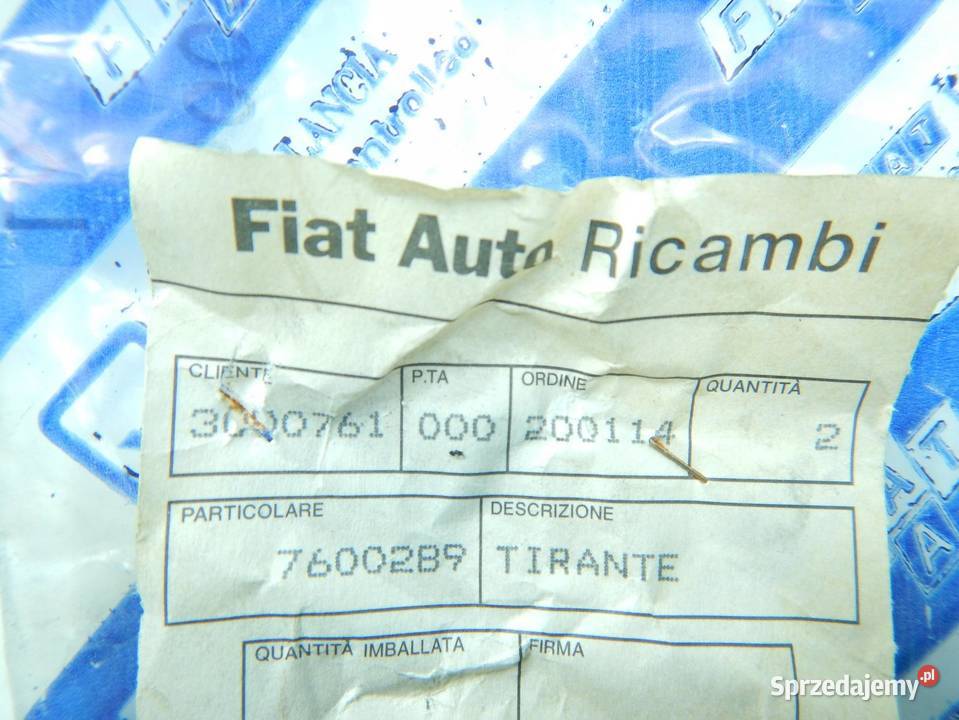 CIĘGNO ZAMKA DRZWI LEWY PRZÓD FIAT TEMPRA 8996