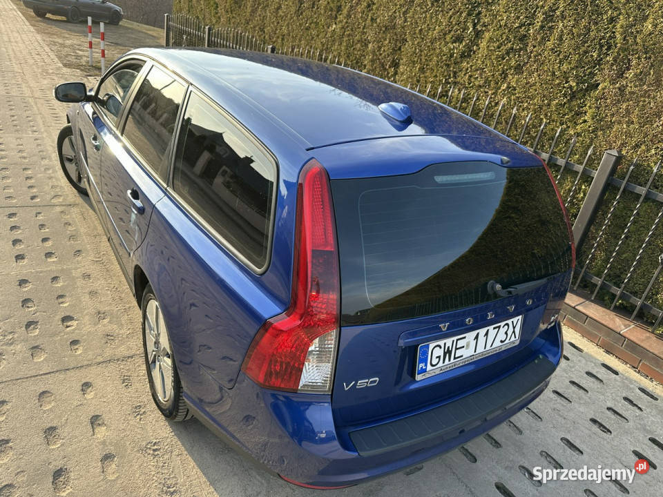Volvo V50 liftingu klimatronik tempomat alufelgi Rok produkcji 2009 Wejherowo