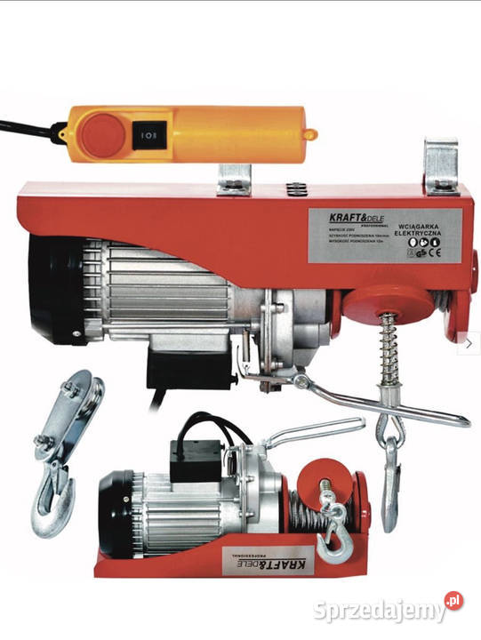 Wynajem wciągarka 230V 250500 z bloczkiem Zabrze