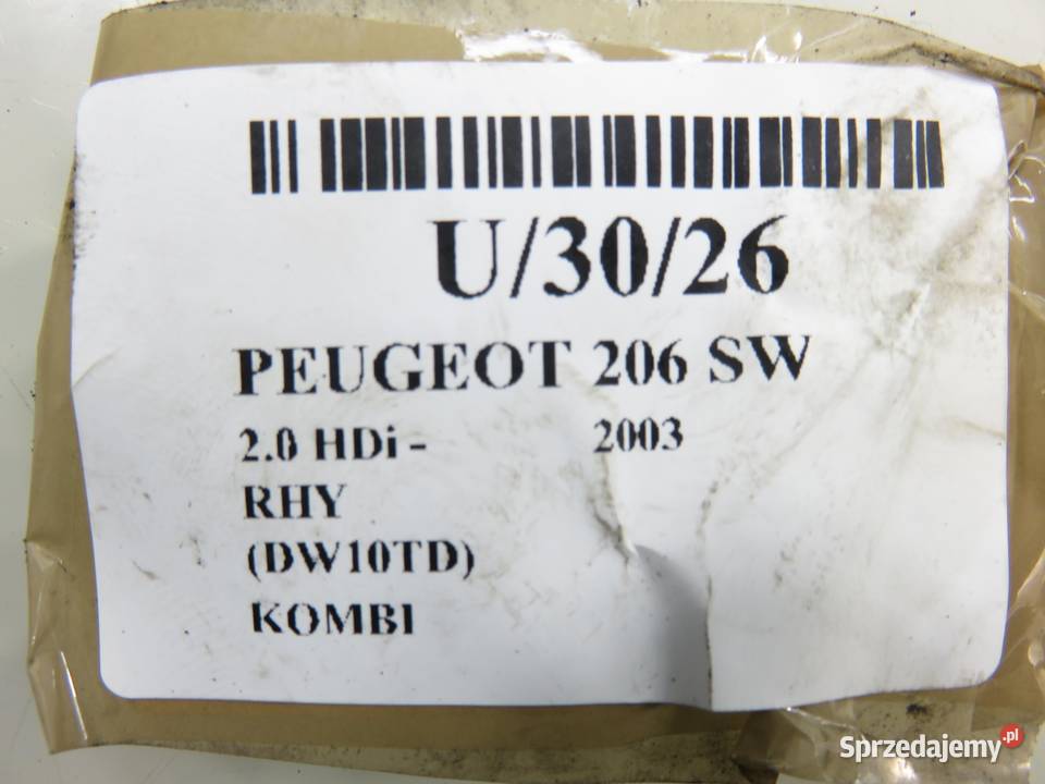 ROZRUSZNIK PEUGEOT 206 SW 20 HDi S3002