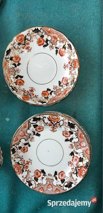 Spodek złotem malowany EnglandXIX wiek pomorskie Gdańsk