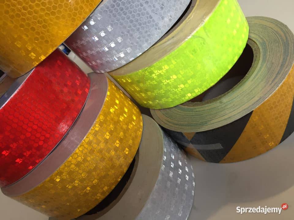 Odblaskowa taśma 55 cała rolka wszystkie kolory Rok produkcji 2020 Pozostałe