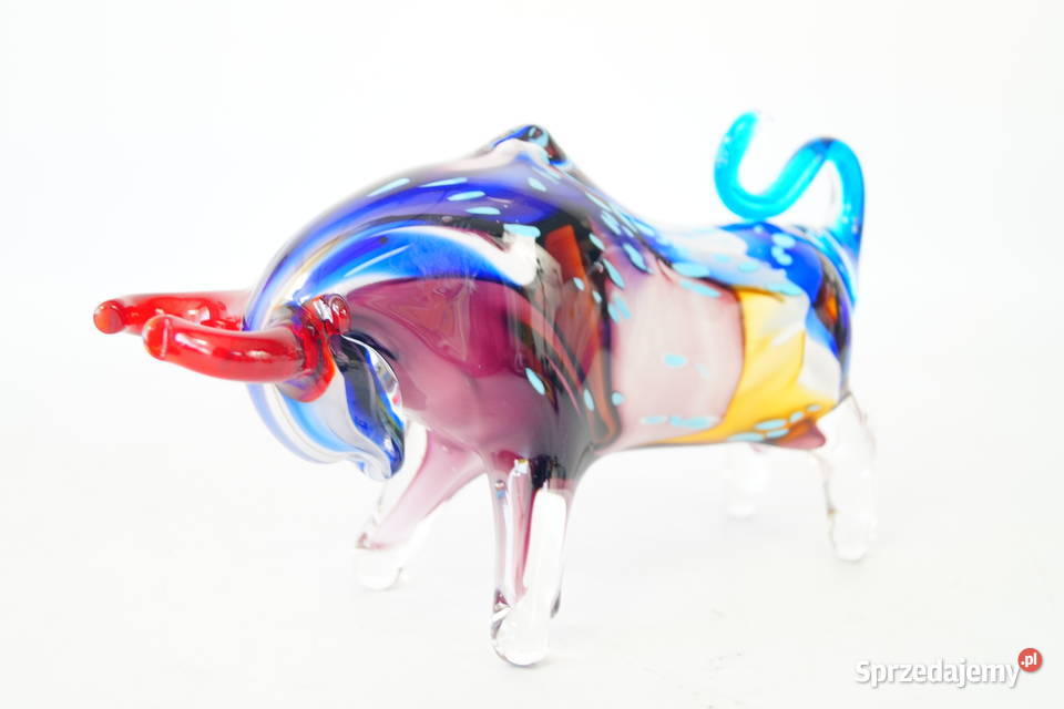 Figura Murano style BYK BYCZEK giełda wall Gizałki