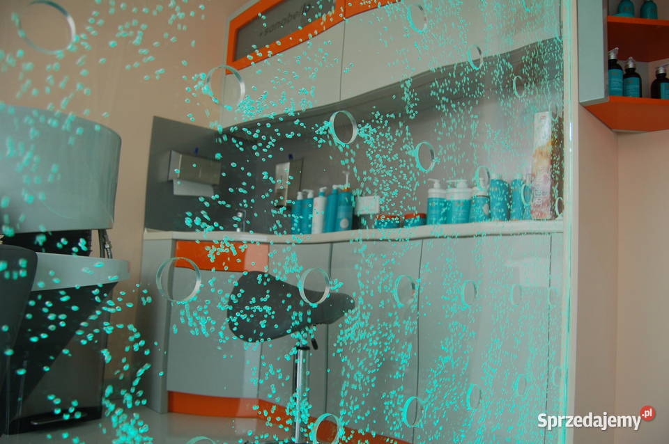 Ściana wodna dancing bubble wall 150x210 Warszawa