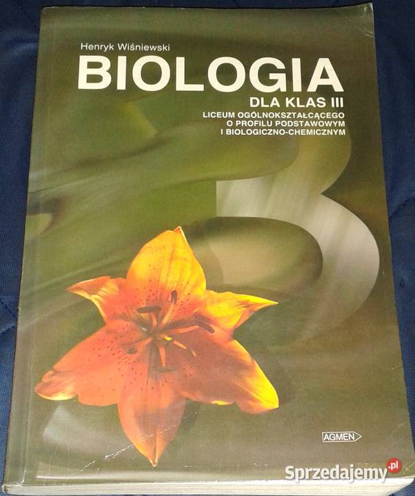 Biologia Henryk Wiśniewski Rok wydania 1997 lubelskie Chełm