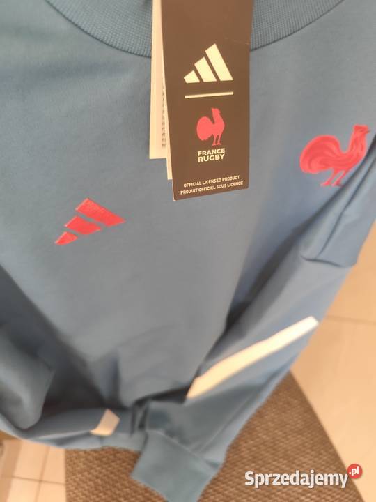 Adidas bluza damska oversize crop ML FFR France podkarpackie