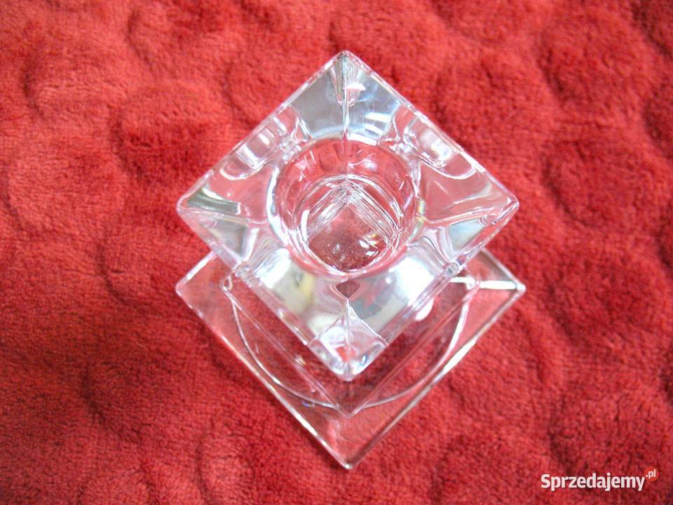 Świecznik szklany Crystal Clear Tower Siedlce