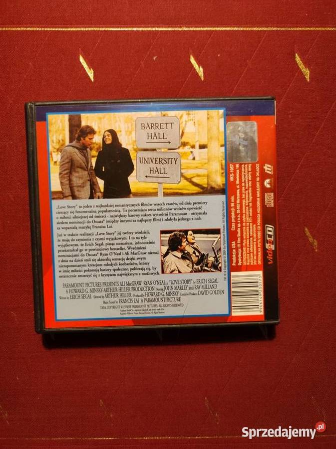 Love Story 1970 Ali MacGraw Ryan ONeal film świętokrzyskie