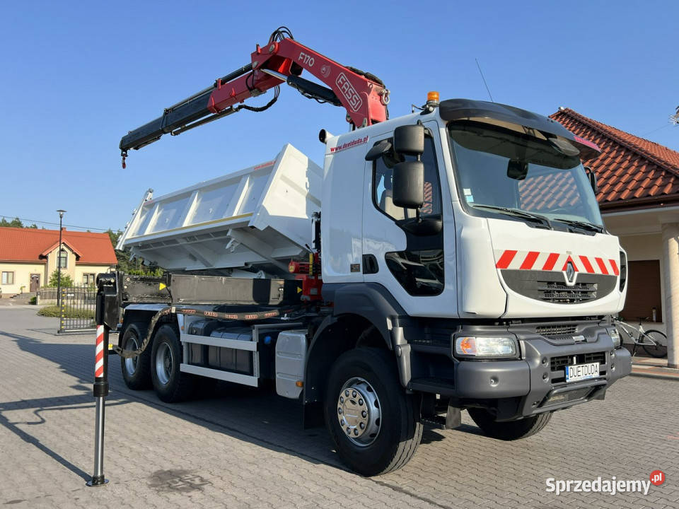 Renault Kerax 26390 6x4 Mocny HDS FASSI F170 sprzedam