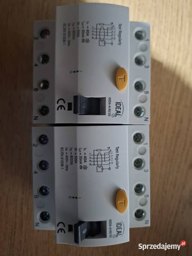 Zestaw bezpieczników i osprzętu elektrycznego Zabezpieczenia i rozdzielnice Sulmierzyce