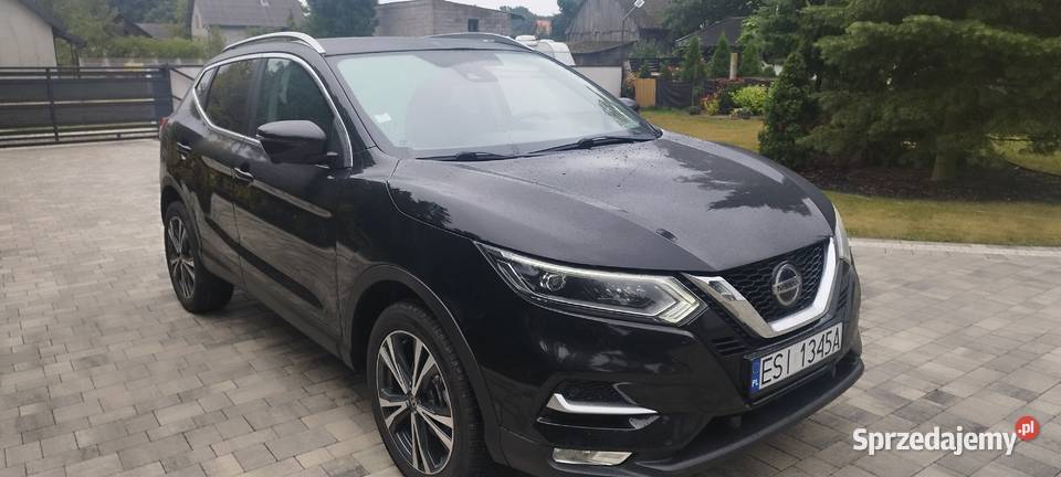 Nissan Qashqai J11 lift 16 dci 2018r full LED 1600cm3 Samochody osobowe Sieradz